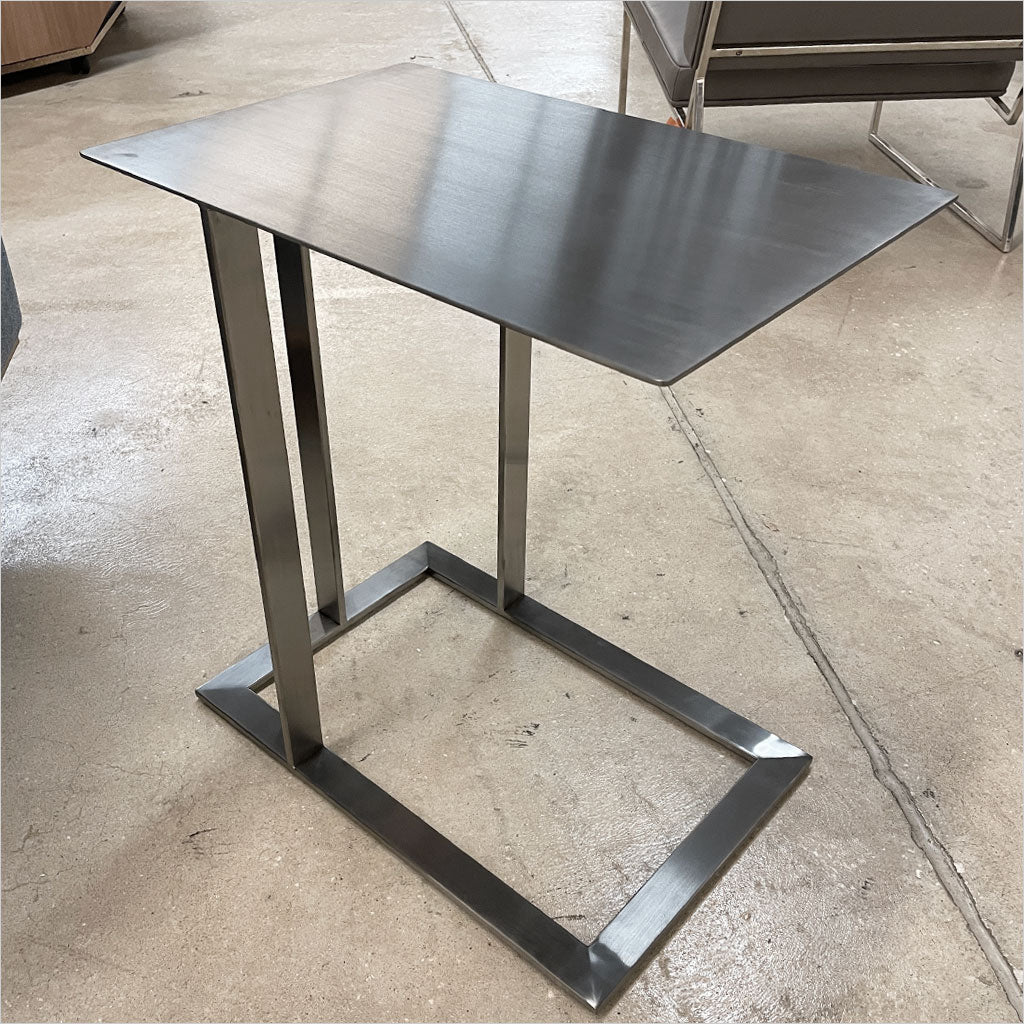 Mensola End Table - Gunmetal - OUTLET