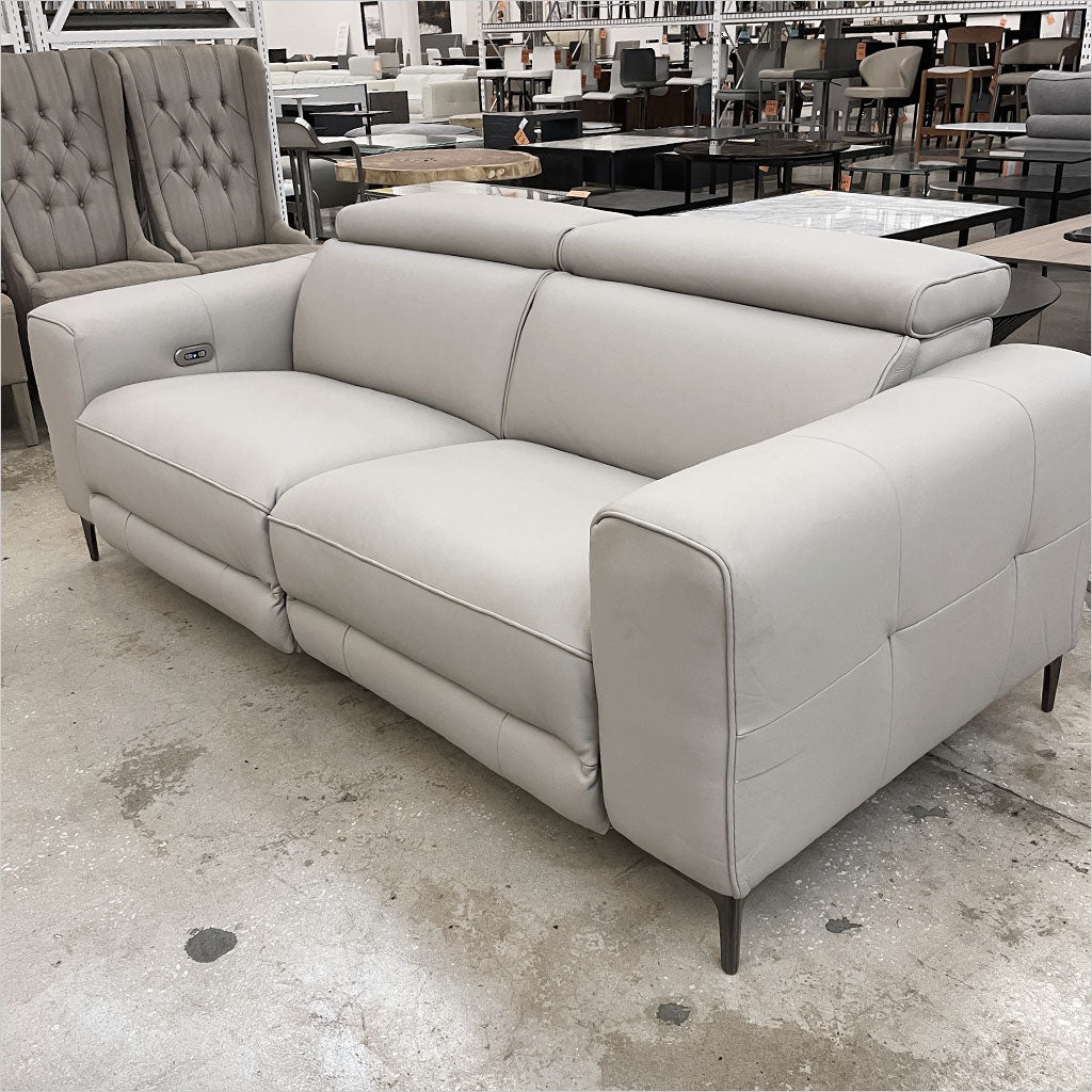 Esther Reclining Sofa Outlet Scan