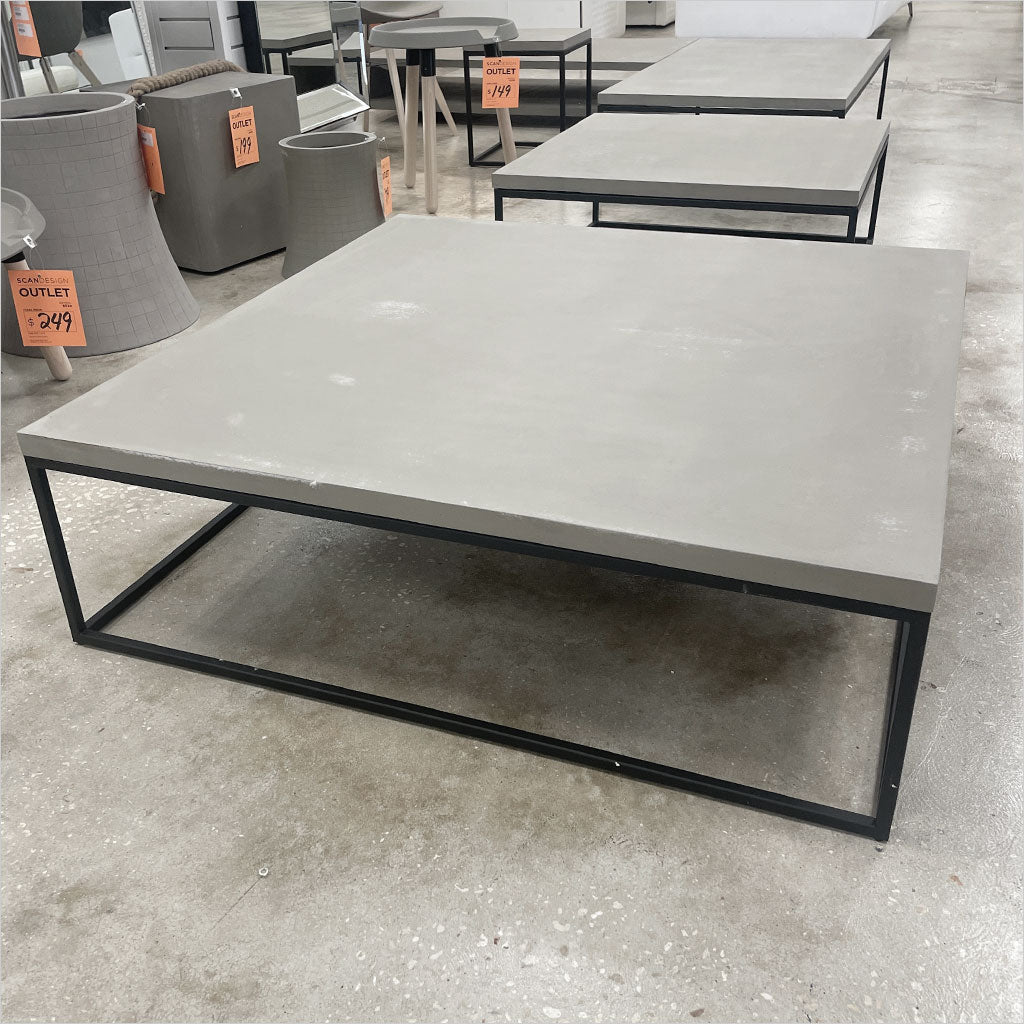 Large Square Perspective Coffee Table - OUTLET