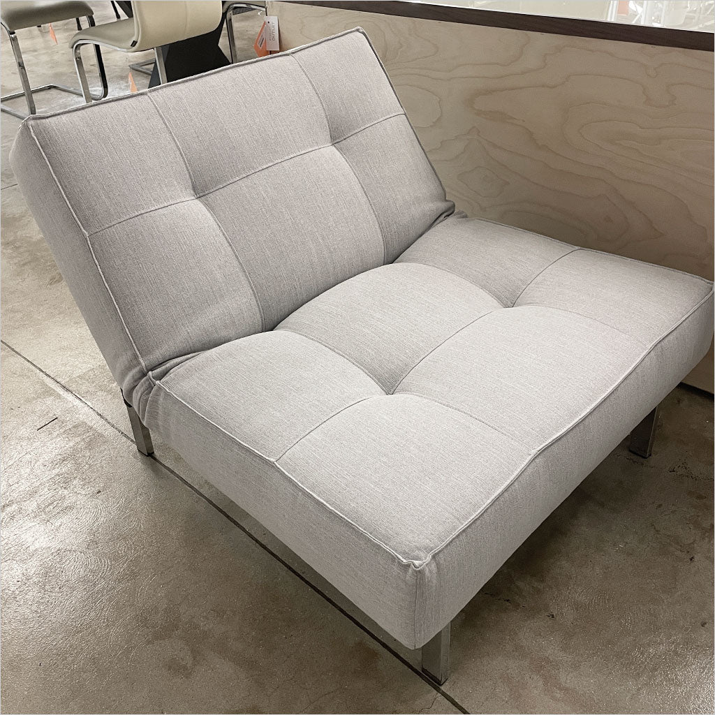Light Grey Split Chair - OUTLET
