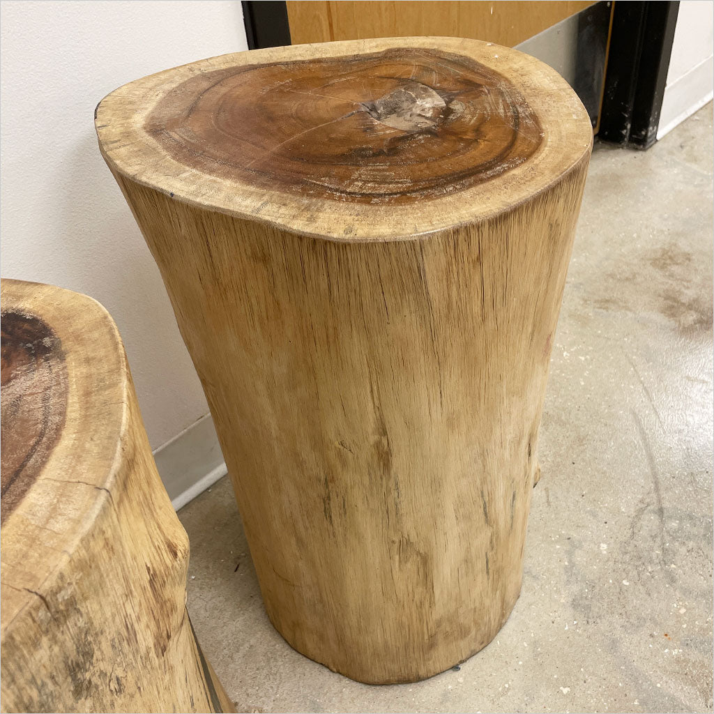 Wood Stool - OUTLET