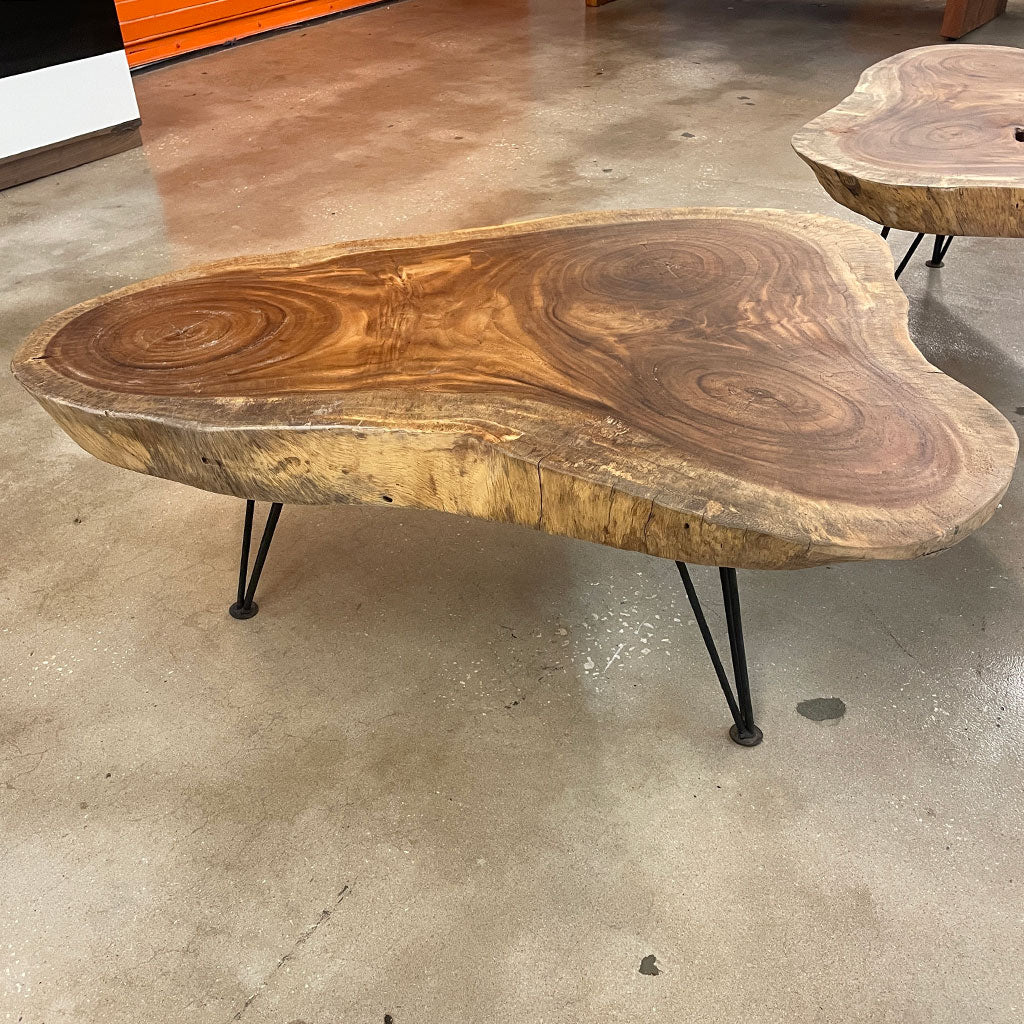 Wood Top End Table - OUTLET