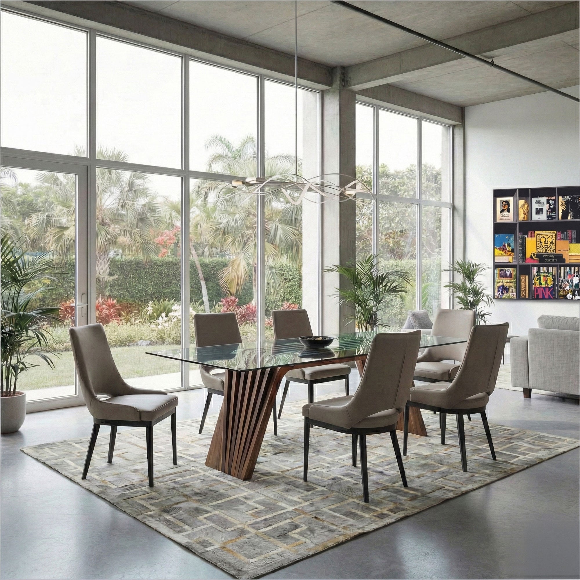 Hannah Dining Chair - Smoke Grey