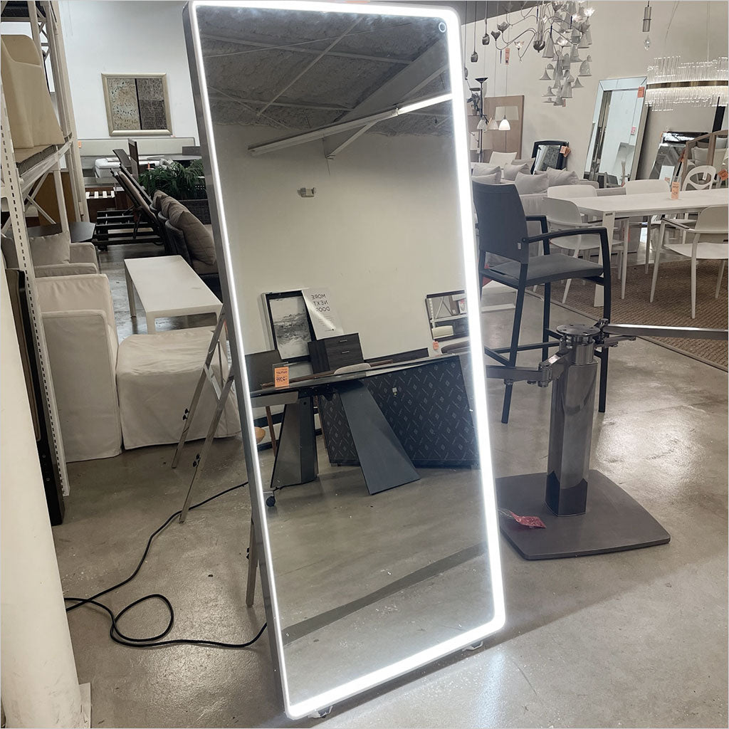 Brushed Alu Mirror - OUTLET