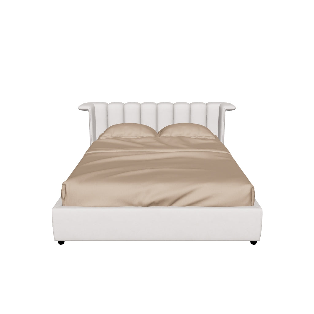 Abito Bed - Light Grey