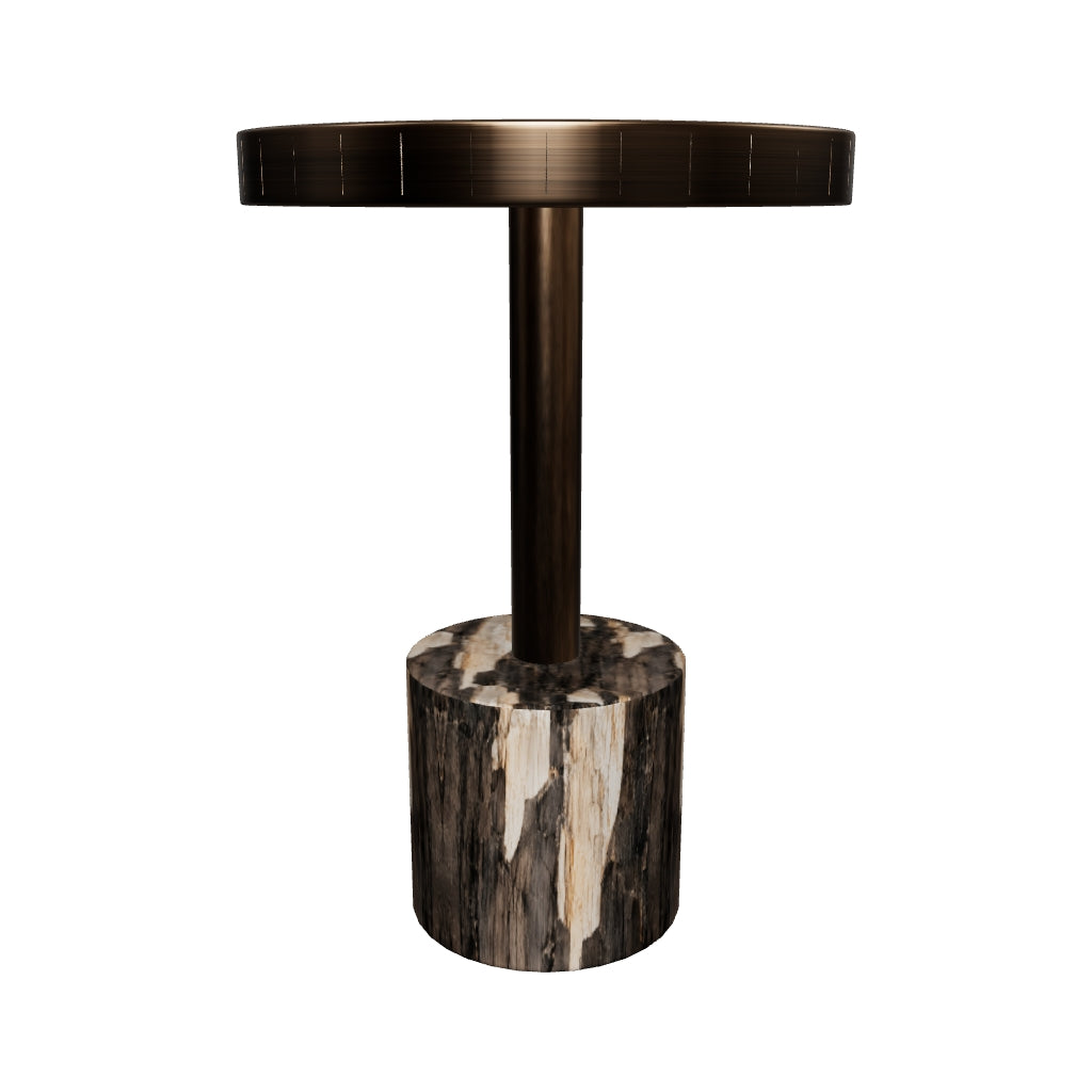 Accento Large End Table - Dark