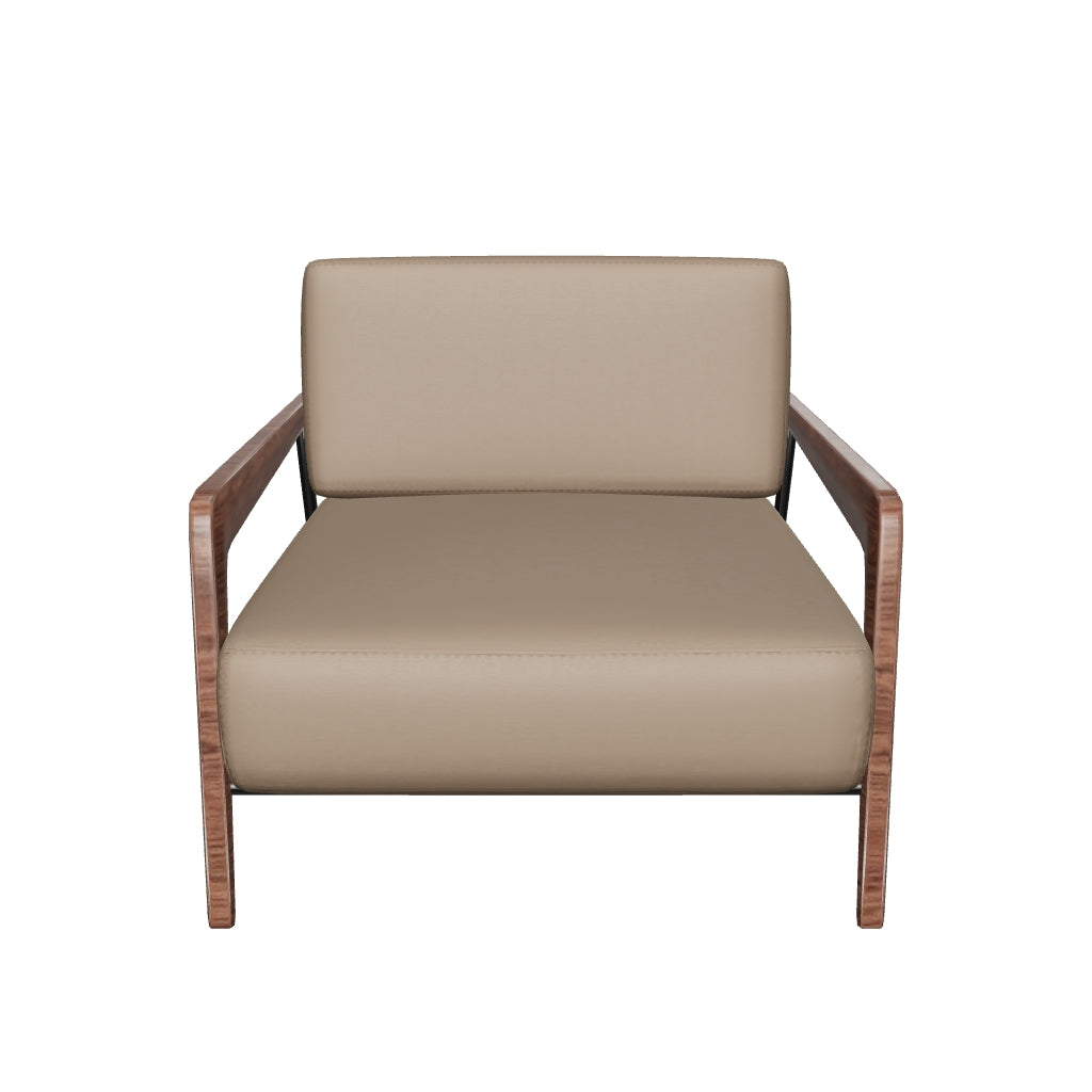 Breccia Armchair - Dark Cappuccino