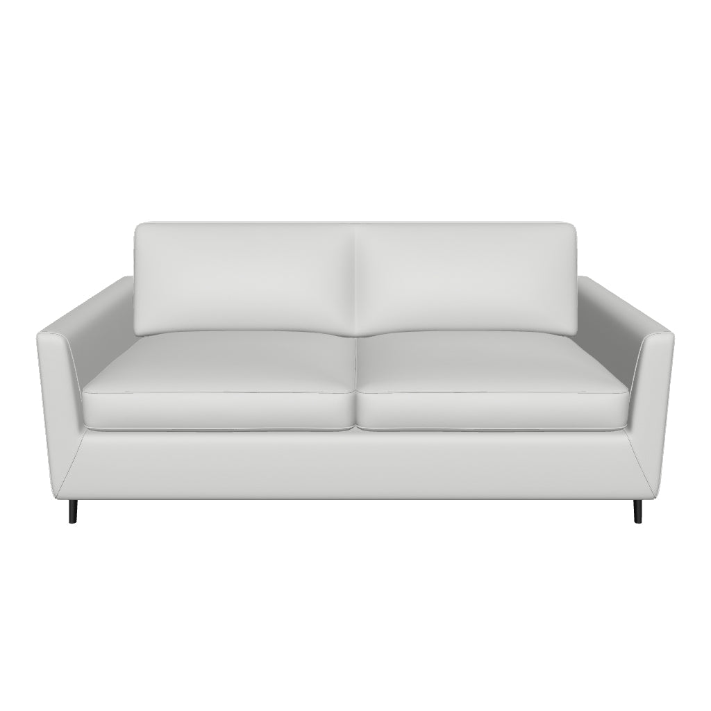 Dejavu Sleeper Sofa - Light Grey Leather