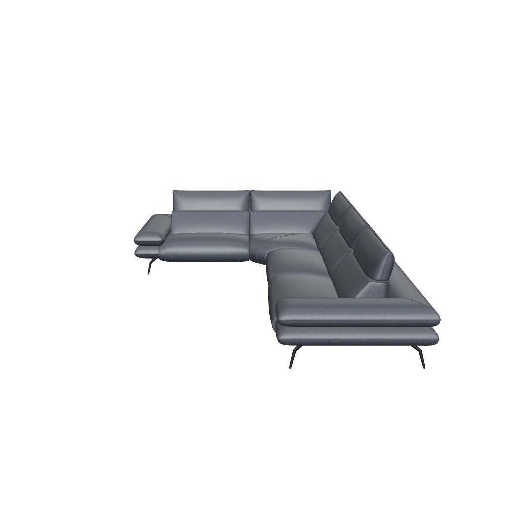 Dillon Sectional - Dark Blue