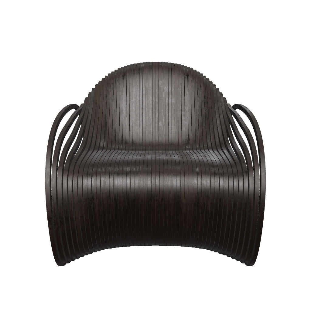 Flow Lounge Chair - Ebony