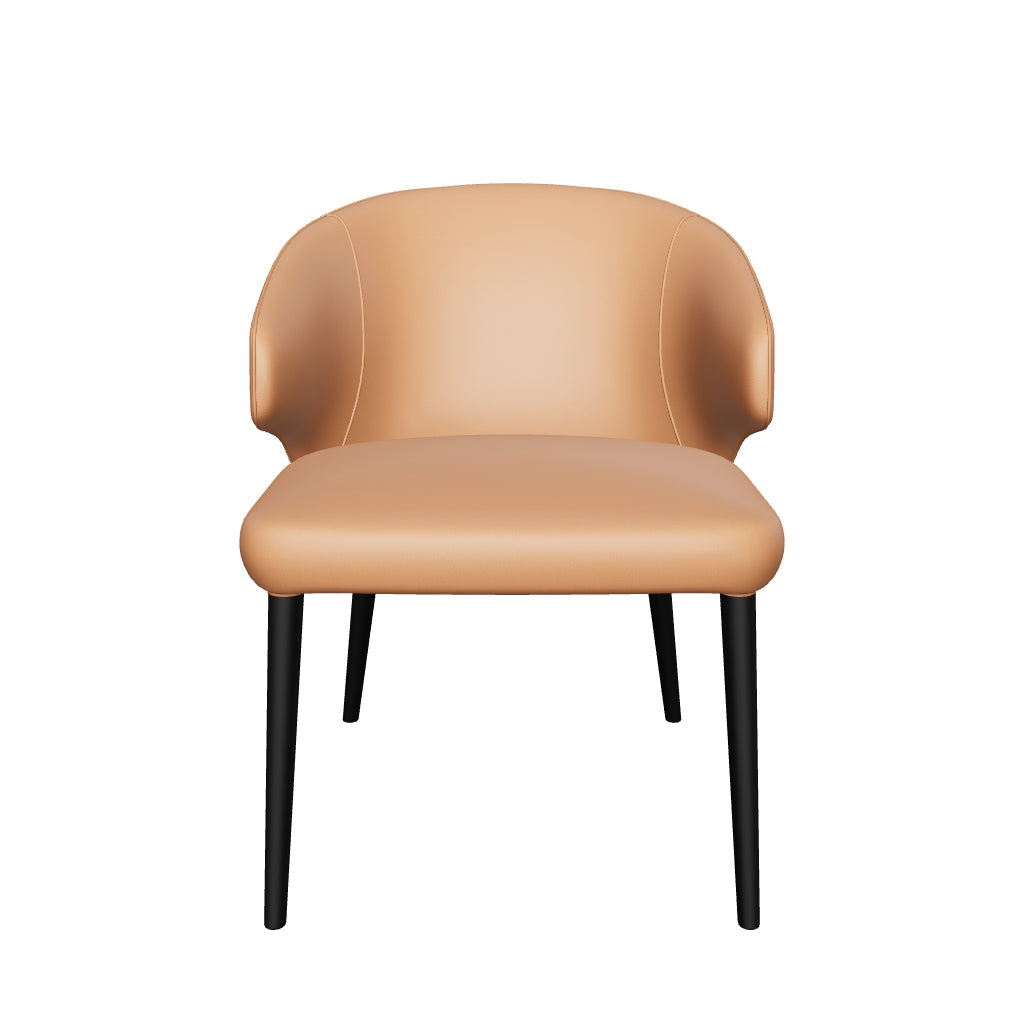 Liza Dining Chair - Saddle