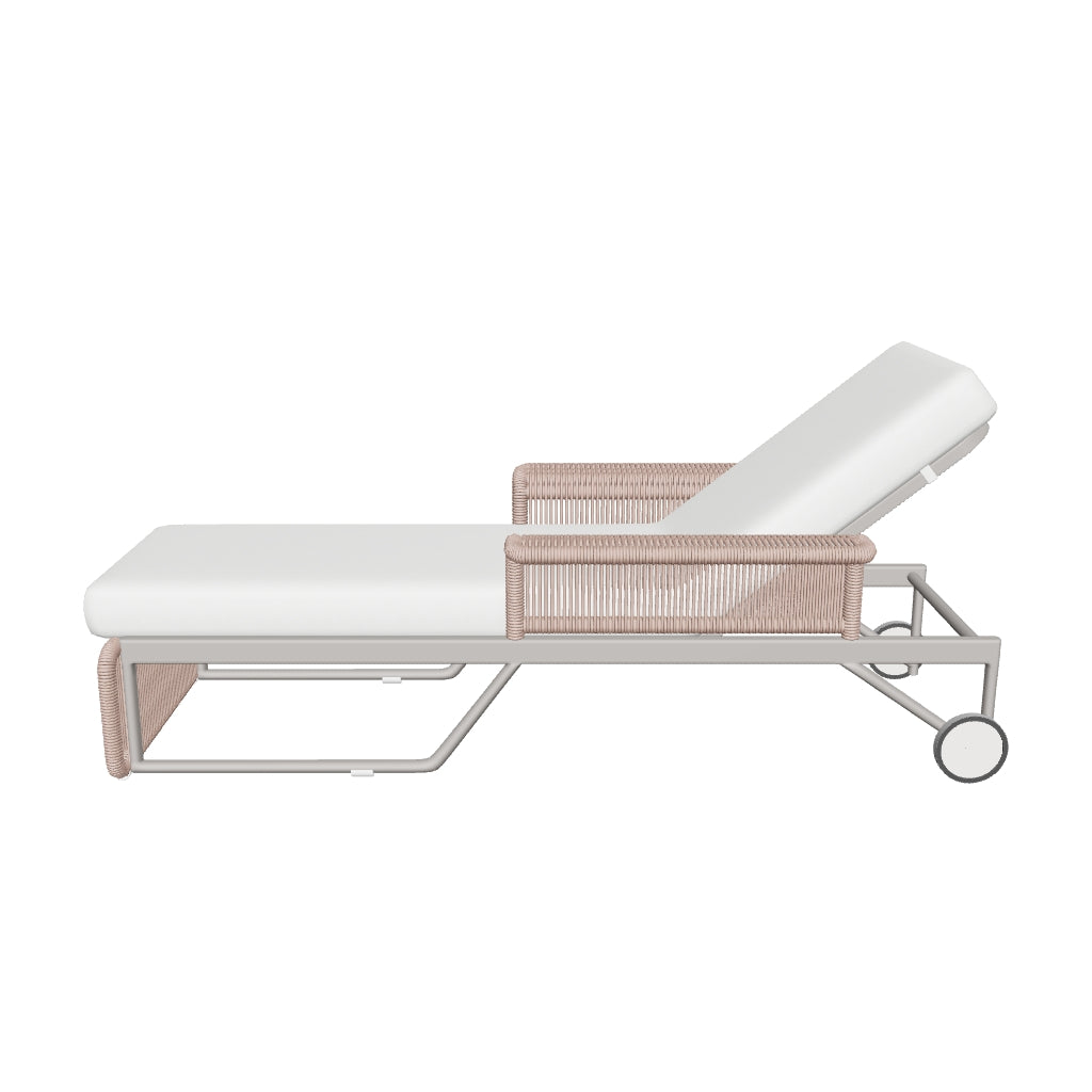 Lotus Chaise Lounge - Natural