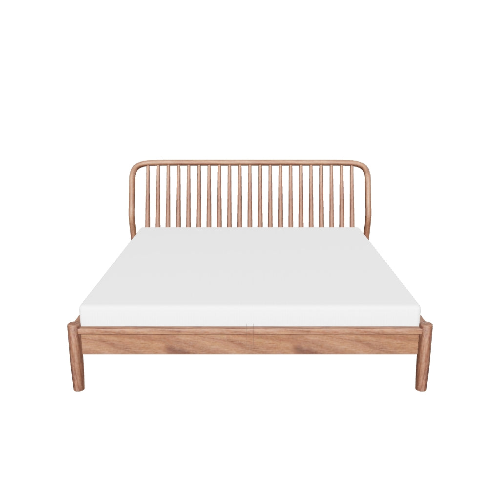 Lucerne Platform Bed - Walnut