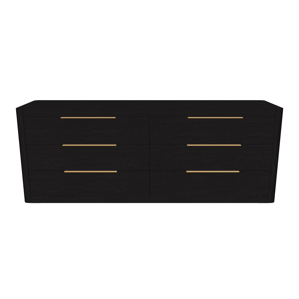 Luna Dresser - Charcoal