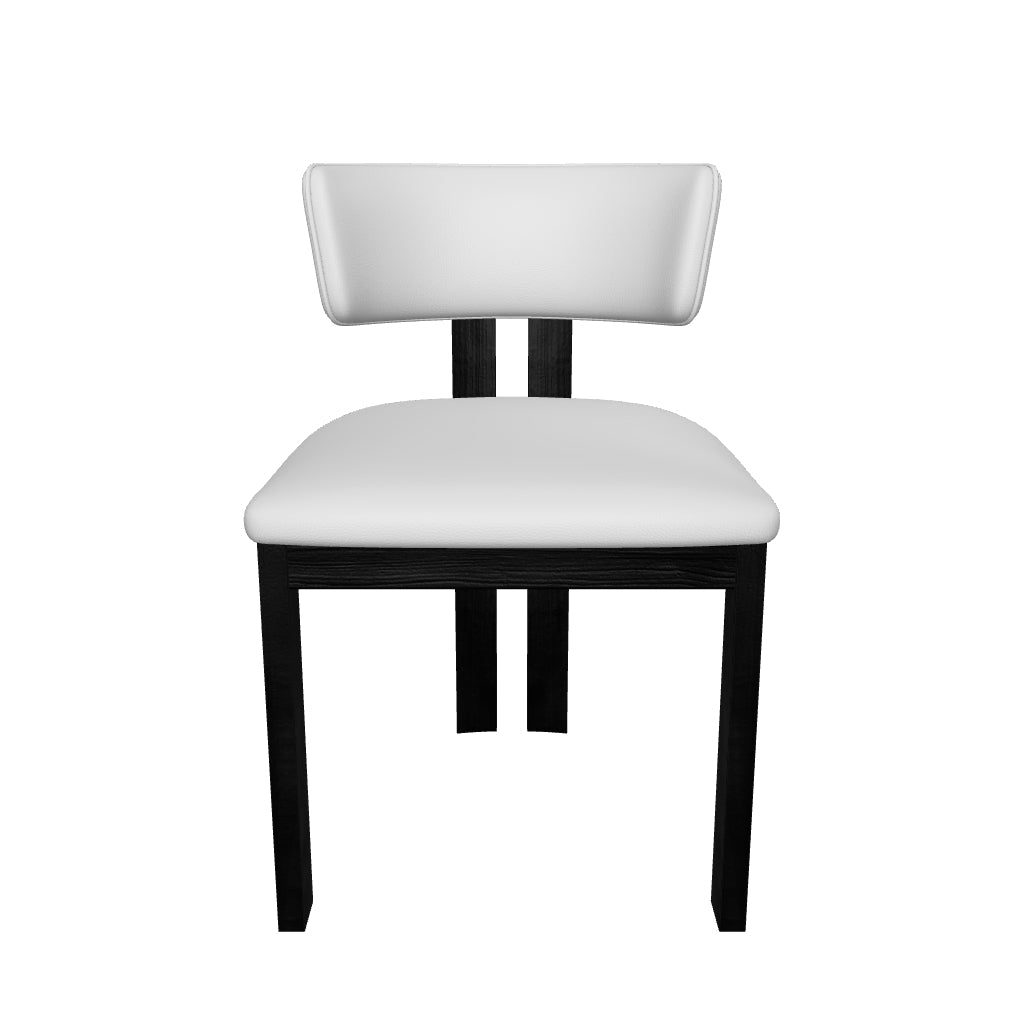 Marco Dining Chair - Light Stone - Black Oak