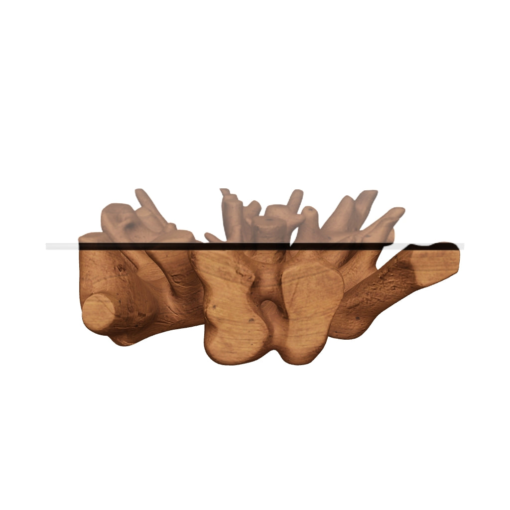 Montana Coffee Table Base - Teak