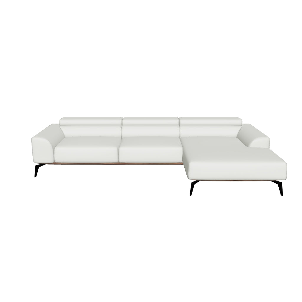 Oslo Sectional Sofa - Light Grey