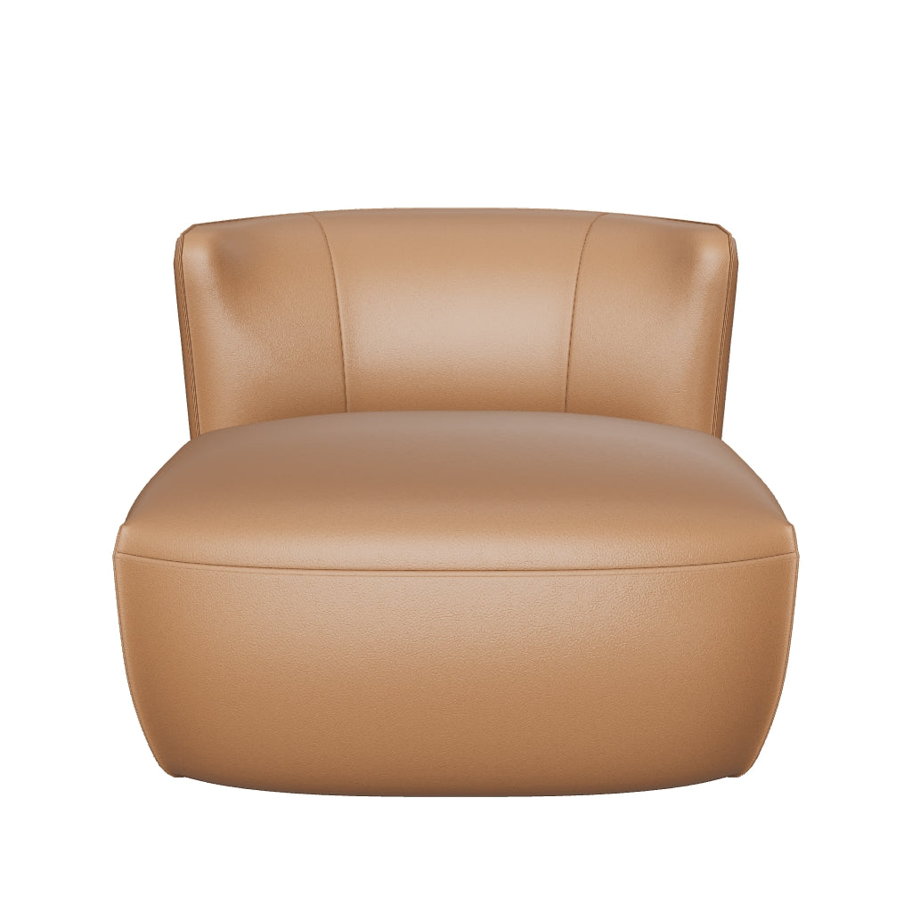 Solo Swivel Chair - Tobacco