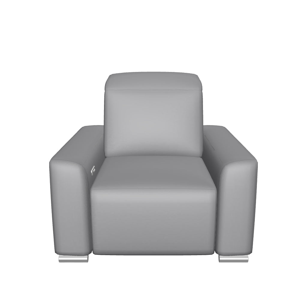 Sorento II Reclining Chair - Dark Grey
