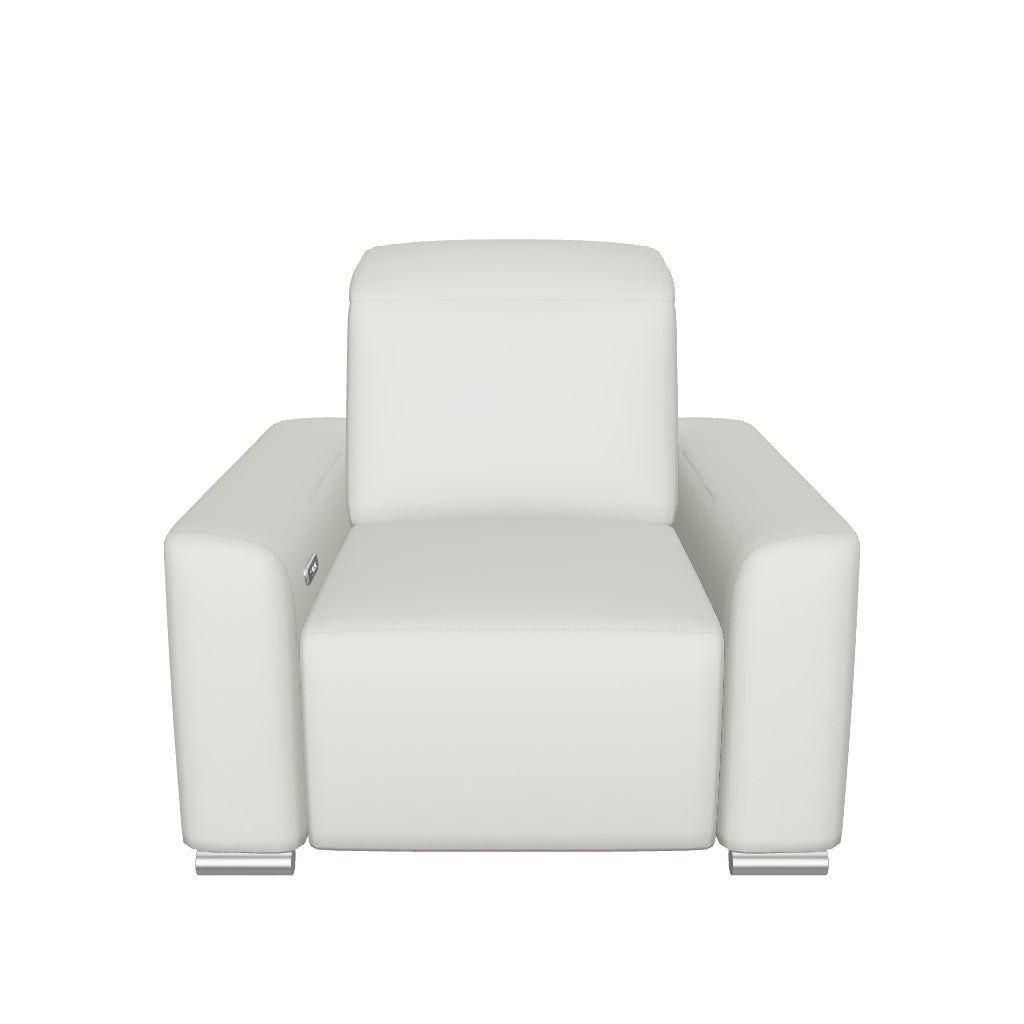 Sorento II Reclining Chair - Light Grey