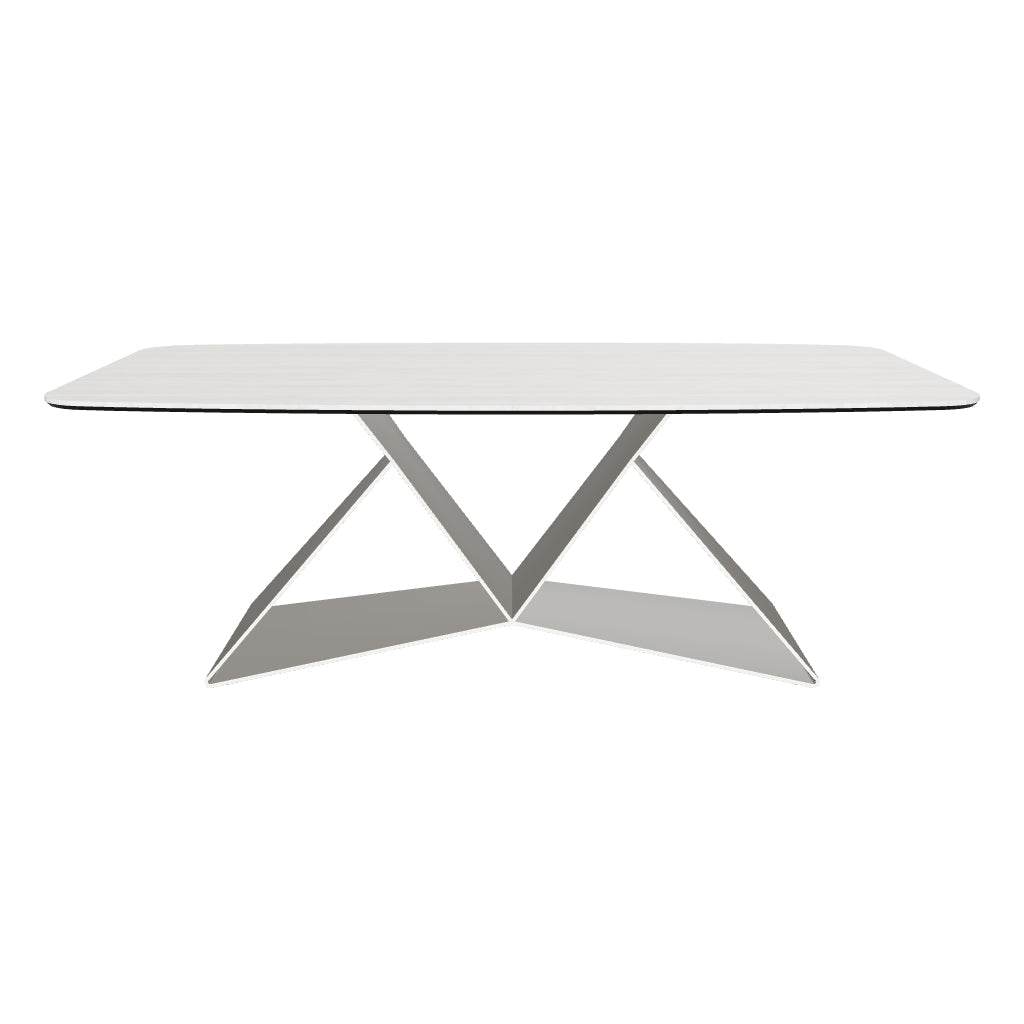Terenzio Dining Table - Travertine
