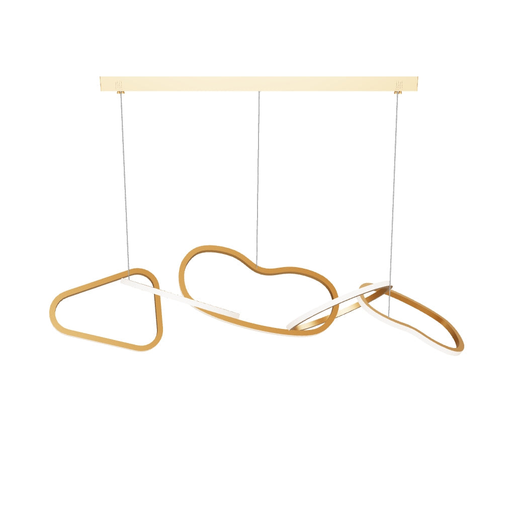 Unity 5-Light Pendant - Champagne