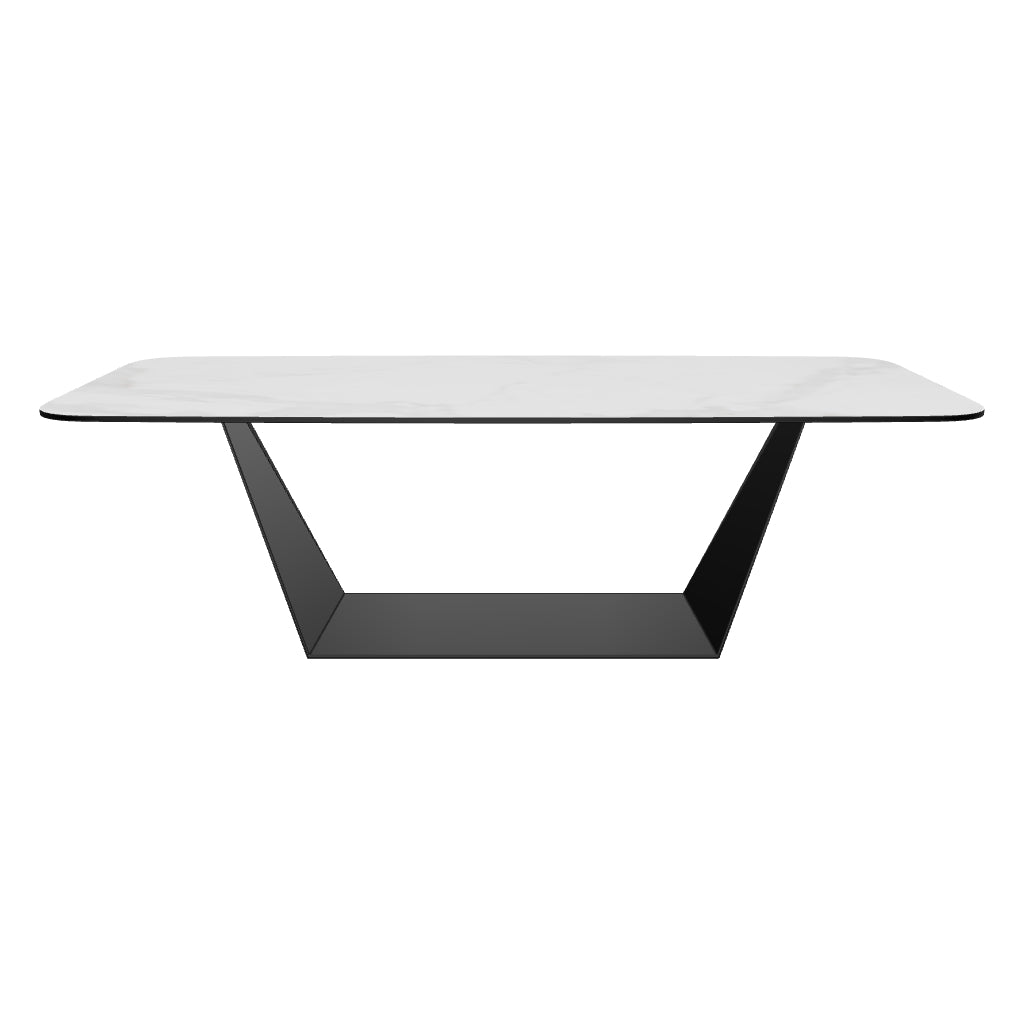 Vincita II Dining Table - Estatuario