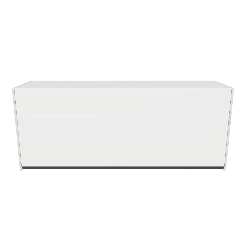 Vision Double Dresser - Fog Oak