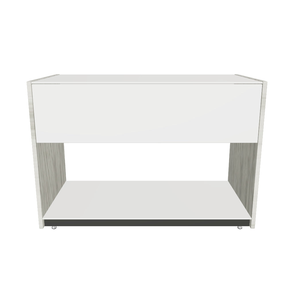 Vision XL Nightstand - Fog Oak