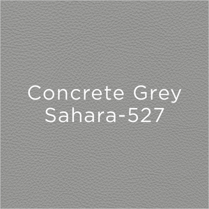 concrete grey leather swatch