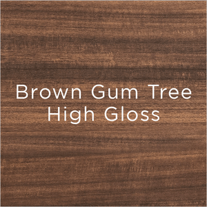 brown gum tree high gloss swatch