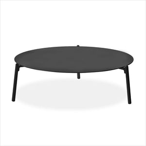 3-legged coffee table in metal