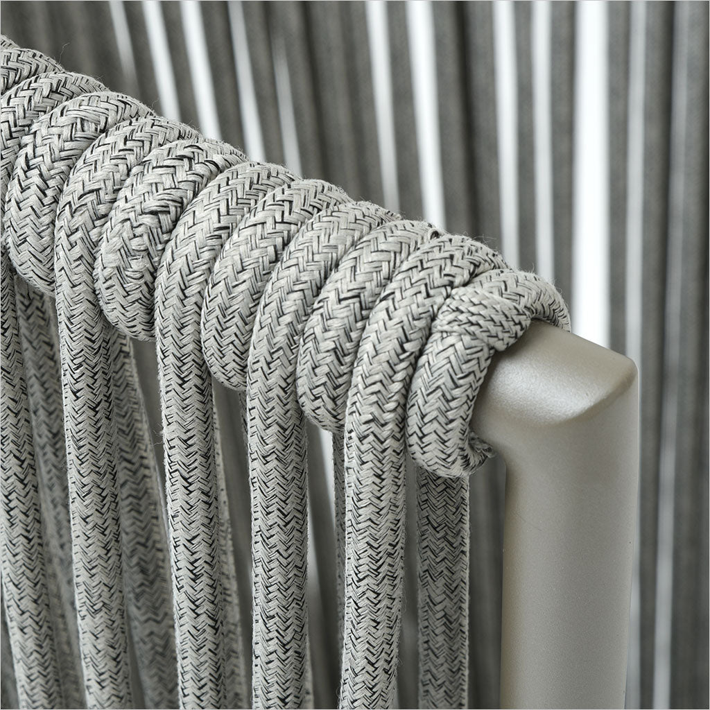 high back outdoor accent chair