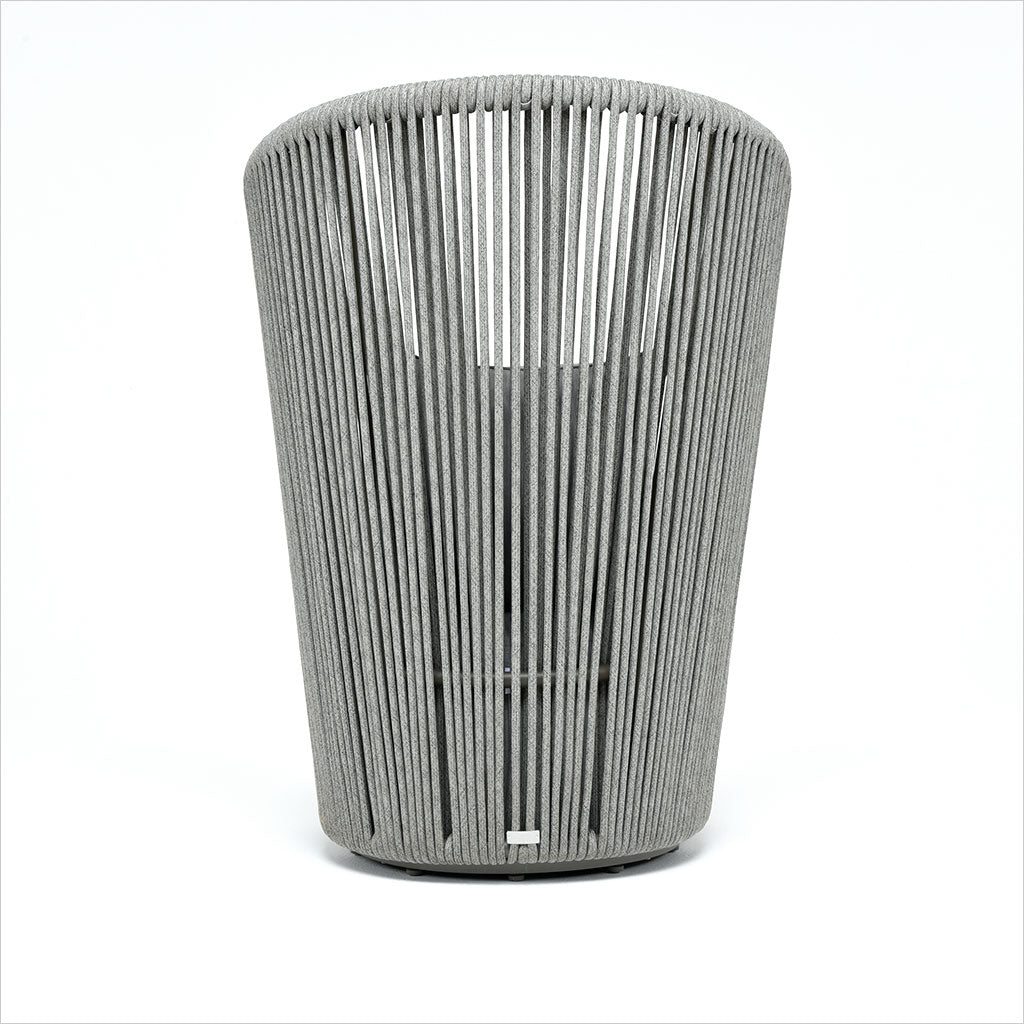 high back outdoor accent chair