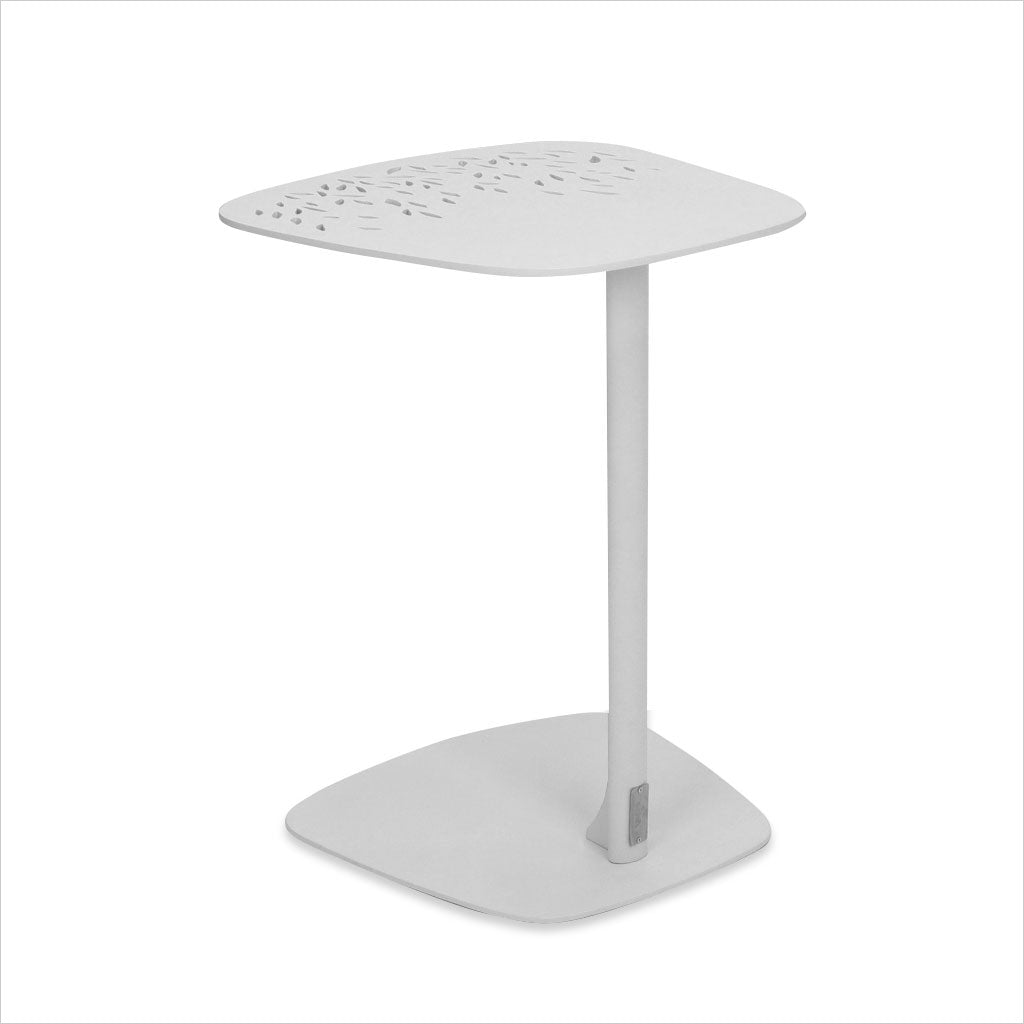 white accent table