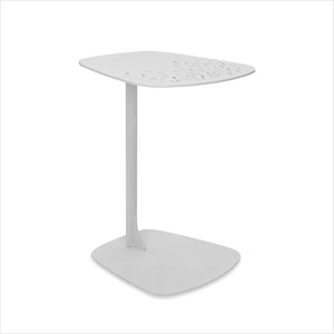 white accent table