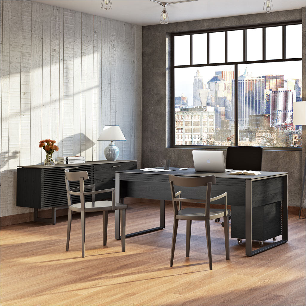 Corridor Office - Walnut - Scan Design  Modern and Contemporary Furniture  Store