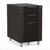 mobile file cabinet with louvered front