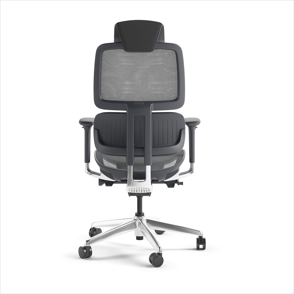 adjustable office chair with mesh seat