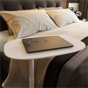 adjustable laptop table in white