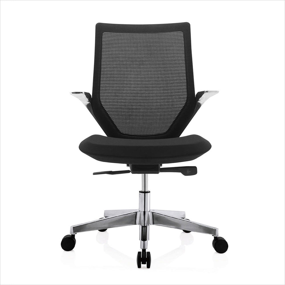 Flow LB Desk Chair - Black Mesh - Scan Design | Modern and Contemporary ...