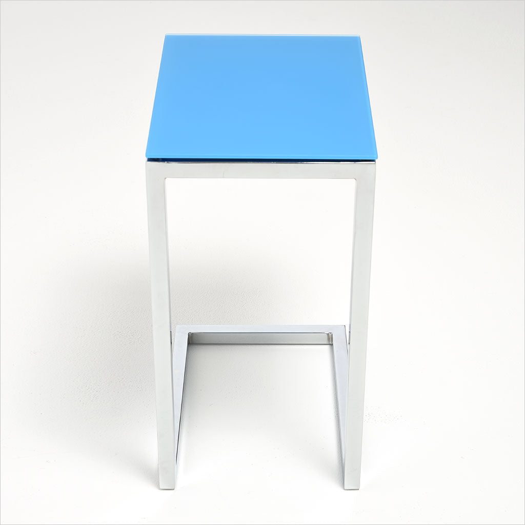 cantilevered accent table