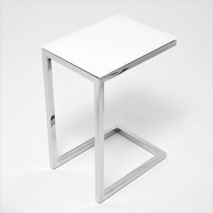 cantilevered accent table