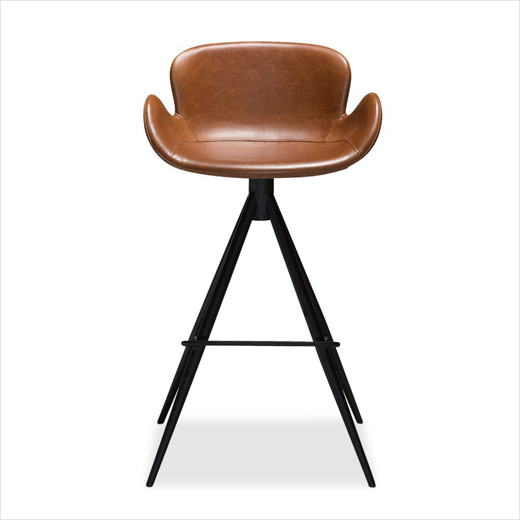 Rhea Counter Stool Light Brown Scan Design Modern and