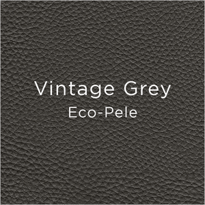 vintage grey eco-pele leather swatch