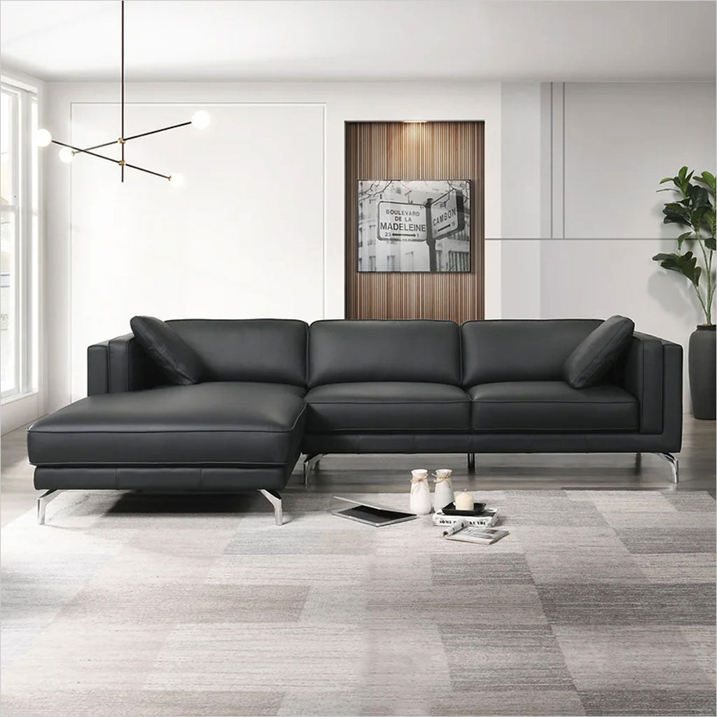 Don Sectional Black Scan Design Modern And Contemporary Furniture