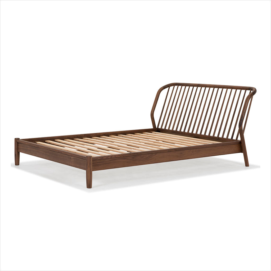 Lucerne Platform Bed - Walnut