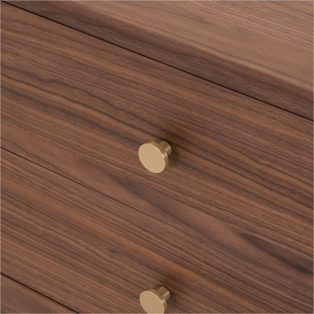 Lucerne High Chest - Walnut