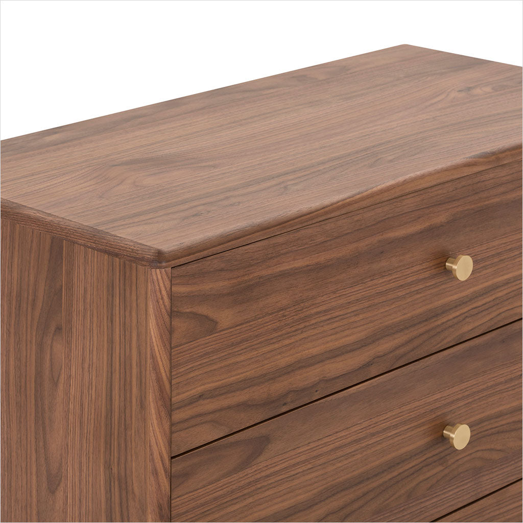 Lucerne High Chest - Walnut