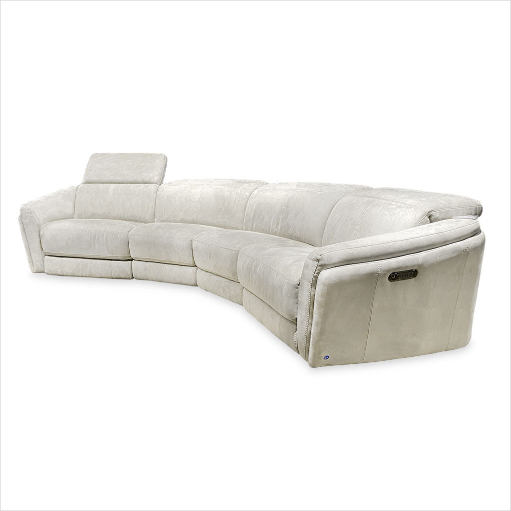 fabric sectional with reclining seats